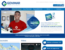 Tablet Screenshot of govimar.com.pa